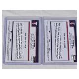 Lot of 2 Zebby Matthews Rookie Debut Baseball Cards Including Foil and Foil SP Lot of 2 Zebby Matthews Rookie Debut Baseball Cards Including Foil and Foil SP