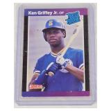 Ken Griffey Jr. Rookie 1988 Donruss Rated Rookie #33 - Seattle Mariners Baseball Card Ken Griffey Jr. Rookie 1988 Donruss Rated Rookie #33 - Seattle Mariners Baseball Card