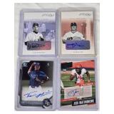 Lot of 4 Autographed Sports Cards Featuring Lance Nix, Josh Imatorbhebhe, Vance Wilson, and Trevor Martin Baseball and Football Cards Lot of 4 Autographed Sports Cards Featuring Lance Nix, Josh Imatorbhebhe, Vance Wilson, and Trevor Martin Baseball and Football Cards