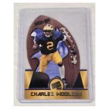 Charles Woodson Rookie 1998 Press Pass Die Cut - Michigan Wolverines Football Card Charles Woodson Rookie 1998 Press Pass Die Cut - Michigan Wolverines Football Card