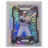 Rod Carew 2024 Panini Prizm Silver Shimmer #58 and Numbered 432/499 - Minnesota Twins Baseball Card Rod Carew 2024 Panini Prizm Silver Shimmer #58 and Numbered 432/499 - Minnesota Twins Baseball Card