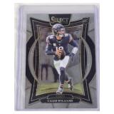 Caleb Williams Rookie 2024 Panini Select RC #25 - Chicago Bears Football Card Caleb Williams Rookie 2024 Panini Select RC #25 - Chicago Bears Football Card