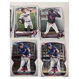 Lot of 14 Minnesota Twins Baseball Cards Rookies and Prospects Featuring Dashawn Keirsey, Andrew Morris, and Bryan Acuna Lot of 14 Minnesota Twins Baseball Cards Rookies and Prospects Featuring Dashawn Keirsey, Andrew Morris, and Bryan Acuna