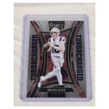 Drake Maye Rookie 2024 Panini Select Turbocharged #24 - New England Patriots Football Card Drake Maye Rookie 2024 Panini Select Turbocharged #24 - New England Patriots Football Card