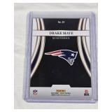 Drake Maye Rookie 2024 Panini Select Turbocharged #24 - New England Patriots Football Card Drake Maye Rookie 2024 Panini Select Turbocharged #24 - New England Patriots Football Card