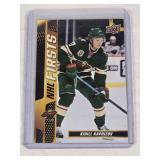 Kirill Kaprizov NHL Firsts Rookie 2020-21 Upper Deck #NF-28 - Minnesota Wild Hockey Card Kirill Kaprizov NHL Firsts Rookie 2020-21 Upper Deck #NF-28 - Minnesota Wild Hockey Card