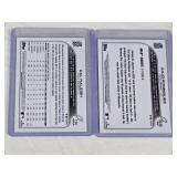 Lot of 2 Rookie Baseball Cards Featuring Cal Raleigh and Julio Rodriguez Lot of 2 Rookie Baseball Cards Featuring Cal Raleigh and Julio Rodriguez