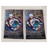 Lot of 2 Unopened Packs of 2022-23 Metal Univers Hockey Lot of 2 Unopened Packs of 2022-23 Metal Univers Hockey