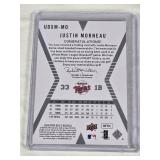 Justin Morneau 2008 Upper Deck X Game Used Relic!! #MO - Minnesota Twins Baseball Card Justin Morneau 2008 Upper Deck X Game Used Relic!! #MO - Minnesota Twins Baseball Card