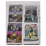 Lot of Green Bay Packers Football Cards Featuring Jordan Love, Christian Watson, Matthew Golden Rookie, Brett Farve and Others with Inserts Lot of Green Bay Packers Football Cards Featuring Jordan Love, Christian Watson, Matthew Golden Rookie, Brett Farve and Others with Inserts
