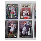 Lot of 8 Patrick Mahomes II Football Cards Including Notoriety and Will to Win Lot of 8 Patrick Mahomes II Football Cards Including Notoriety and Will to Win