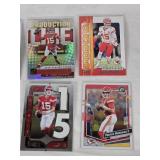 Lot of 8 Patrick Mahomes II Football Cards Including Notoriety and Will to Win Lot of 8 Patrick Mahomes II Football Cards Including Notoriety and Will to Win