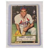 Harry Lowrey 1952 Topps #111 - St. Louis Cardinals Vintage Baseball Card Harry Lowrey 1952 Topps #111 - St. Louis Cardinals Vintage Baseball Card