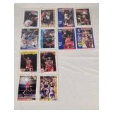 Lot of 12 Michael Jordan Basketball Cards including Fleer and NBA Hoops with All-Star and Champions Themes Lot of 12 Michael Jordan Basketball Cards including Fleer and NBA Hoops with All-Star and Champions Themes