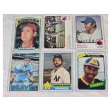 Lot of 6 Vintage Baseball Cards Featuring Ted Williams, Willie Stargell, Ron Santo, Phil Niekro, Thurman Munson, and Dave Winfield Lot of 6 Vintage Baseball Cards Featuring Ted Williams, Willie Stargell, Ron Santo, Phil Niekro, Thurman Munson, and Dave Winfield