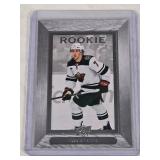 Brock Faber Rookie 2023-24 Upper Deck Beehive #BH-33 - Minnesota Wild Hockey Card Brock Faber Rookie 2023-24 Upper Deck Beehive #BH-33 - Minnesota Wild Hockey Card