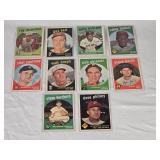 Lot of 10 Vintage Baseball Cards from the Late 50s Featuring Roy McMillan, Gus Bell, Willie Kirkland, Valmy Thomas, Clint Courtney, Walt Dropo, Bob Skinner, Steve Boros, Steve Korcheck, and Dave Phill Lot of 10 Vintage Baseball Cards from the Late 50s Featuring Roy McMillan, Gus Bell, Willie Kirkland, Valmy Thomas, Clint Courtney, Walt Dropo, Bob Skinner, Steve Boros, Steve Korcheck, and Dave Phill