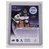 Marc-Andre Fleury 2022-23 Upper Deck Synergy Light Up the Night Numbered 290/899 - Minnesota Wild Hockey Card Marc-Andre Fleury 2022-23 Upper Deck Synergy Light Up the Night Numbered 290/899 - Minnesota Wild Hockey Card