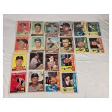 Lot of 20 Vintage Baseball Cards Featuring Players Like Bill Fischer, Irv Noren, and Don Mueller Lot of 20 Vintage Baseball Cards Featuring Players Like Bill Fischer, Irv Noren, and Don Mueller