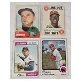 Lot of 4 Vintage Baseball Cards from the 60s and 70s Featuring Joe Torre, Don Zimmer, and Sandy Alomar. Lot of 4 Vintage Baseball Cards from the 60s and 70s Featuring Joe Torre, Don Zimmer, and Sandy Alomar.