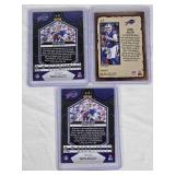 Lot of 3 Josh Allen Mosaic Reactive Football Cards - Buffalo Bills Lot of 3 Josh Allen Mosaic Reactive Football Cards - Buffalo Bills