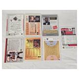 Lot of 7 Michael Jordan Basketball Cards including Upper Deck, Topps, and Fleer with All-Star and MVP Highlights Lot of 7 Michael Jordan Basketball Cards including Upper Deck, Topps, and Fleer with All-Star and MVP Highlights