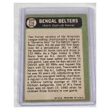 Norm Cash and Al Kaline 1967 Topps #216 - Detroit Tigers Vintage Baseball Card Norm Cash and Al Kaline 1967 Topps #216 - Detroit Tigers Vintage Baseball Card