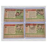 Lot of 4 Chicago Cubs Vintage Baseball Cards From 1955 Featuring Bill Tremel, Elvin Tappe, and Jim Davis Lot of 4 Chicago Cubs Vintage Baseball Cards From 1955 Featuring Bill Tremel, Elvin Tappe, and Jim Davis