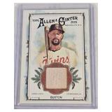 Byron Buxton 2025 Topps Allen & Ginter Relic #AGR-BB - Minnesota Twins Baseball Card Byron Buxton 2025 Topps Allen & Ginter Relic #AGR-BB - Minnesota Twins Baseball Card