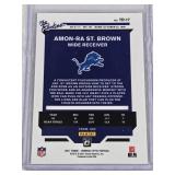 Amon-Ra St. Brown Rookie 2021 Panini Donruss Optic #TR-17 - Detroit Lions Football Card Amon-Ra St. Brown Rookie 2021 Panini Donruss Optic #TR-17 - Detroit Lions Football Card