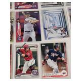 Lot of Minnesota Twins Baseball Cards Featuring Players like Josh Donaldson, Jose Berrios, and Eddie Rosario with Special Features such as Rookie, Inserts, Refractors and Chrome Cards Lot of Minnesota Twins Baseball Cards Featuring Players like Josh Donaldson, Jose Berrios, and Eddie Rosario with Special Features such as Rookie, Inserts, Refractors and Chrome Cards