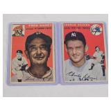 Lot of 2 Vintage 1953 Topps Baseball Cards Featuring Fred Haney and Charlie Silvera from Pittsburgh Pirates and New York Yankees Lot of 2 Vintage 1953 Topps Baseball Cards Featuring Fred Haney and Charlie Silvera from Pittsburgh Pirates and New York Yankees