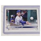 Bobby Witt Jr. Rookie 2022 Topps Rookie Debut #US187 - Kansas City Royals Baseball Card Bobby Witt Jr. Rookie 2022 Topps Rookie Debut #US187 - Kansas City Royals Baseball Card