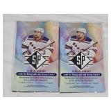 Lot of 2 Unopened 2020-21 Upper Deck SP Hockey Card Packs Lot of 2 Unopened 2020-21 Upper Deck SP Hockey Card Packs