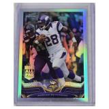 Adrian Peterson 2013 Topps Chrome Refractor #100 - Minnesota Vikings Football Card Adrian Peterson 2013 Topps Chrome Refractor #100 - Minnesota Vikings Football Card