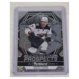 Brock Faber Rookie 2023-24 Parkhurst Prominent Prospects Insert #PP-BF - Wild Hockey Card Brock Faber Rookie 2023-24 Parkhurst Prominent Prospects Insert #PP-BF - Wild Hockey Card