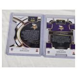 Lot of 2 Justin Jefferson Football Cards Including Die Cut and Prizm Lot of 2 Justin Jefferson Football Cards Including Die Cut and Prizm