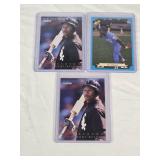 Lot of 3 Bo Jackson Baseball Cards Lot of 3 Bo Jackson Baseball Cards