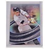 Aaron Judge 2024 Topps Chrome Refractor #S-5 - New York Yankees Baseball Card Aaron Judge 2024 Topps Chrome Refractor #S-5 - New York Yankees Baseball Card