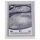 Aaron Judge 2024 Topps Chrome Refractor #S-5 - New York Yankees Baseball Card Aaron Judge 2024 Topps Chrome Refractor #S-5 - New York Yankees Baseball Card