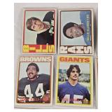 Lot of 20 Vintage Football Cards From Around 1972 Featuring Players Like Leroy Kelly, Ron Johnson, and Jim Otto Lot of 20 Vintage Football Cards From Around 1972 Featuring Players Like Leroy Kelly, Ron Johnson, and Jim Otto