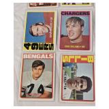 Lot of 20 Vintage Football Cards From Around 1972 Featuring Players Like Leroy Kelly, Ron Johnson, and Jim Otto Lot of 20 Vintage Football Cards From Around 1972 Featuring Players Like Leroy Kelly, Ron Johnson, and Jim Otto