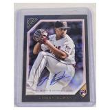 Jhoan Duran Rookie 2022 Topps Gallery Auto #RA-JHO - Minnesota Twins Baseball Card Jhoan Duran Rookie 2022 Topps Gallery Auto #RA-JHO - Minnesota Twins Baseball Card