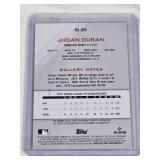 Jhoan Duran Rookie 2022 Topps Gallery Auto #RA-JHO - Minnesota Twins Baseball Card Jhoan Duran Rookie 2022 Topps Gallery Auto #RA-JHO - Minnesota Twins Baseball Card