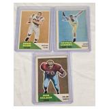 Lot of 3 Vintage Football Cards Featuring George Herring, Doug Cline, and Bob Nelson - Denver Broncos, Houston Oilers, and Oakland Raiders Football Cards Lot of 3 Vintage Football Cards Featuring George Herring, Doug Cline, and Bob Nelson - Denver Broncos, Houston Oilers, and Oakland Raiders Football Cards