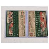 Lot of 2 Vintage 1954 Topps Baseball Cards Featuring Jim Lemon and Thornton Kipper Lot of 2 Vintage 1954 Topps Baseball Cards Featuring Jim Lemon and Thornton Kipper