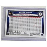 Mickey Mantle 2011 Topps Chrome Rare XFractor #7 - New York Yankees Baseball Card Mickey Mantle 2011 Topps Chrome Rare XFractor #7 - New York Yankees Baseball Card