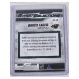 Brock Faber Rookie 2023-24 O-Pee-Chee Platinum Sweet Selections Insert #SS-10 - Minnesota Wild Hockey Card Brock Faber Rookie 2023-24 O-Pee-Chee Platinum Sweet Selections Insert #SS-10 - Minnesota Wild Hockey Card