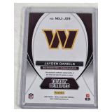 Jayden Daniels Rookie 2024 Panini Totally Certified Relic #NGJ-JDS - Washington Commanders Football Card Jayden Daniels Rookie 2024 Panini Totally Certified Relic #NGJ-JDS - Washington Commanders Football Card