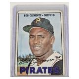 Bob Clemente 1967 Topps #400 - Pittsburgh Pirates Vintage Baseball Card Bob Clemente 1967 Topps #400 - Pittsburgh Pirates Vintage Baseball Card